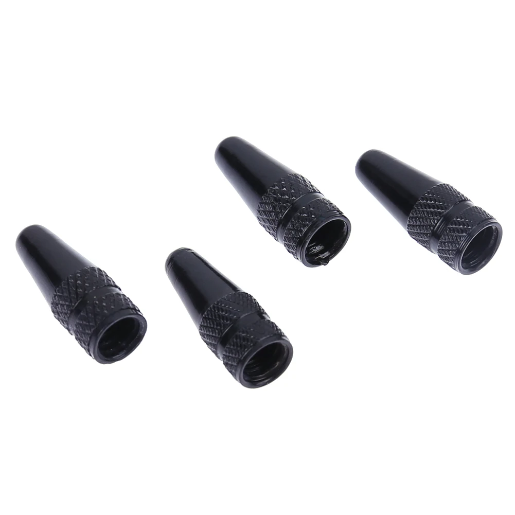 Set of 5 Premium Bicycle Valve Stem Dust Caps for Mountain and Road Bikes