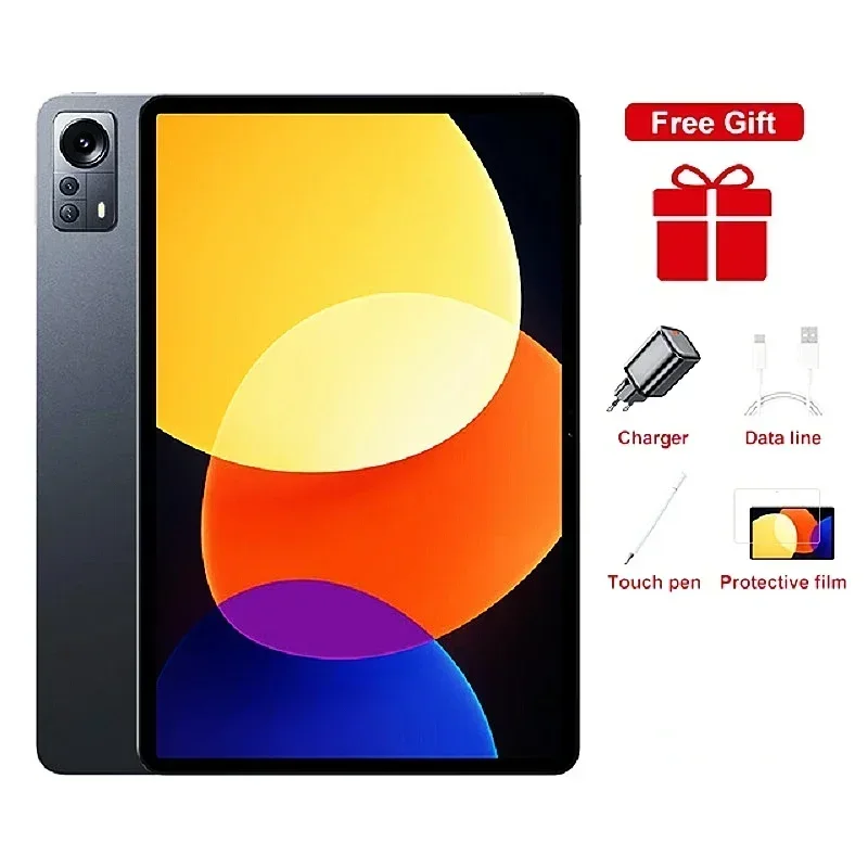 thumbnail image 1 of Tableta PC original 5G Dual SIM WIFI Mi Pad 6 Pro Kids Tab 2 en 1 con Android 12 Snapdragon 870 Octa Core Versión global Llamada telefónica, 1 of 5