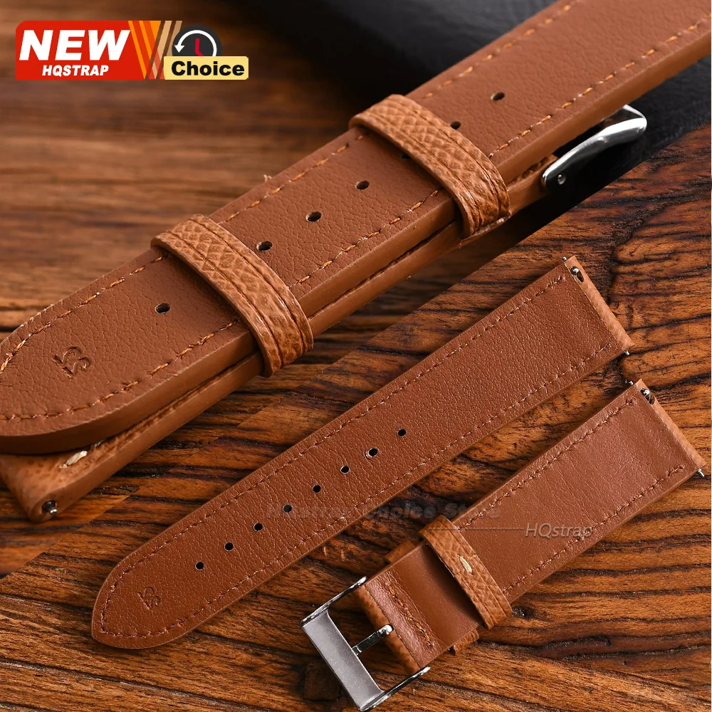 Handmade Vintage Leather Watch Strap - Premium Cowhide Wristband