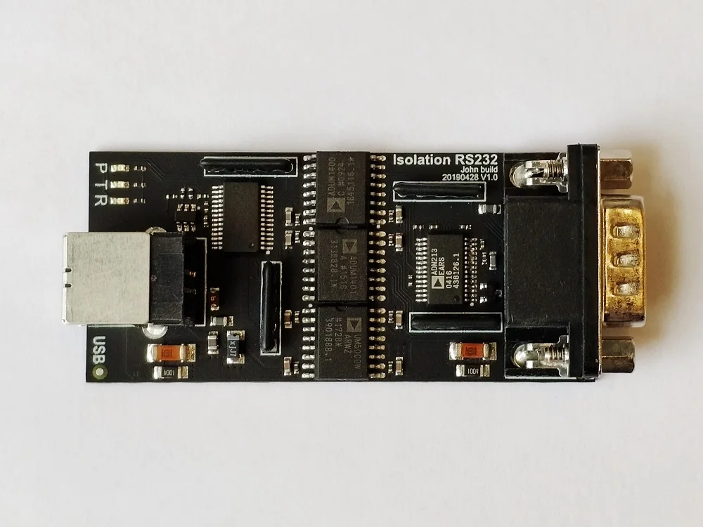 

Изоляция USB для RS232 изолированный модуль 9pin 9pin, таблица с полным сигналом для 34401A