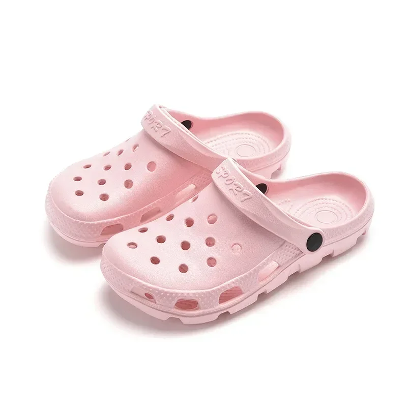 Solid Color Lightweight Comfortable Soft Slippers Classic Breathable Casual Simple Sandals Indoor Outdoor Beach Hollow 3