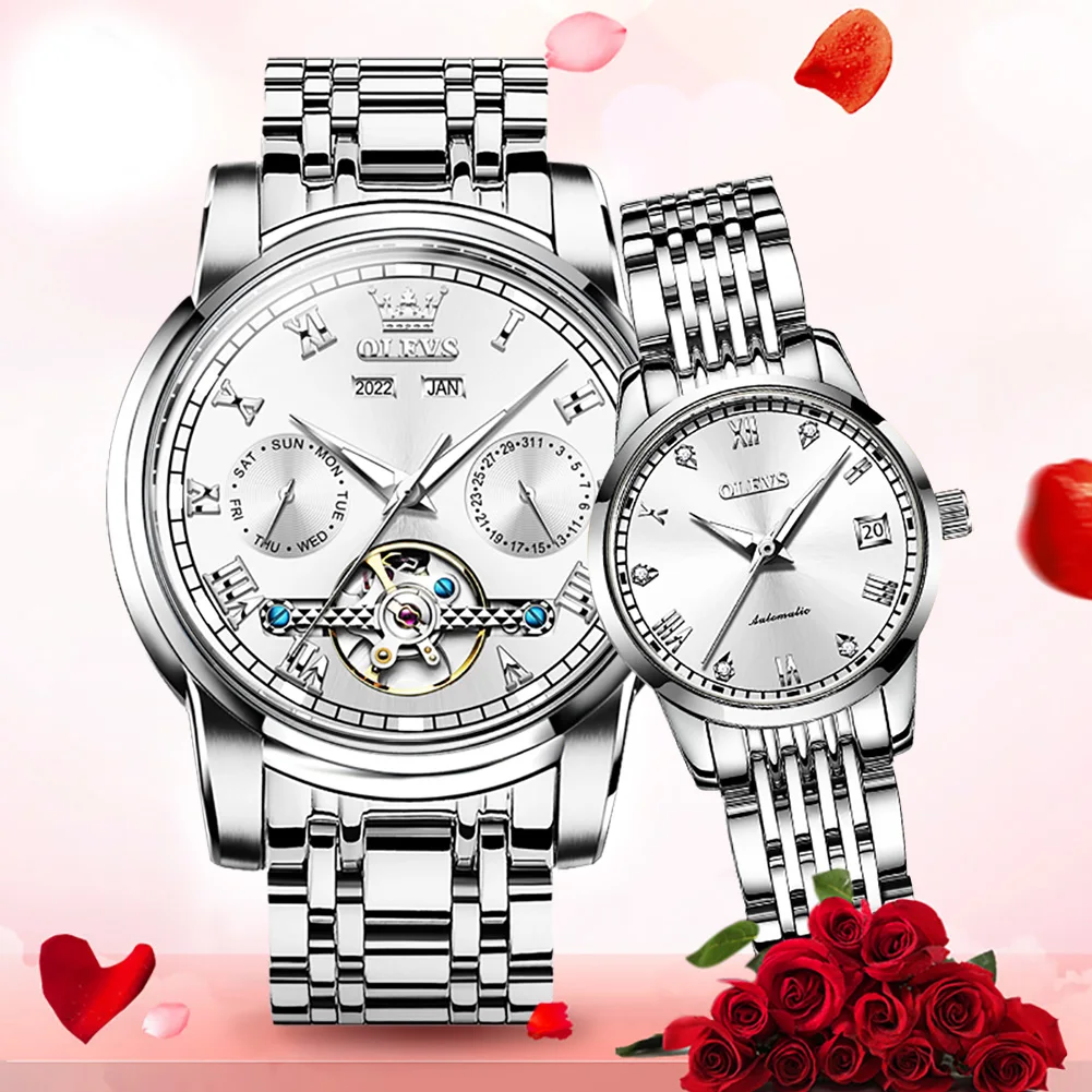 Le coffret cadeau montres automatiques DUO Prestige pour amoureux !