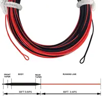 Aventik Full Fast Sinking Fly Fishing Line Weight Forward Taper Fly Line With 2pcs Welded Loop 6 IPS 90FT 2