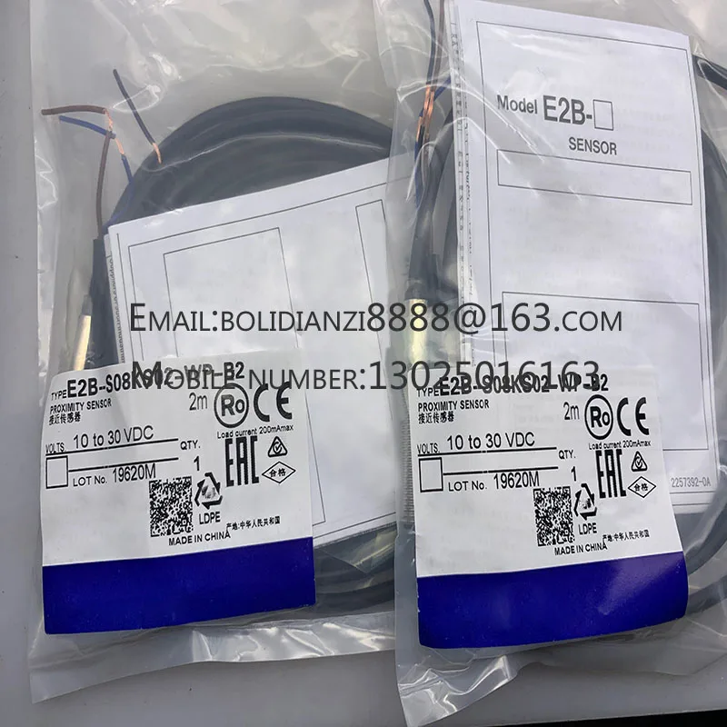 주식 근접 스위치 센서, E2B-S08KS01-WP-B1 E2B-S08KS01-WP-B2 C1 C2 WZ-B1, 신제품