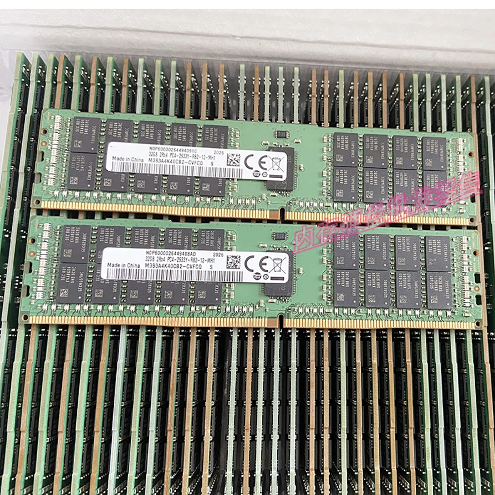삼성 서버 메모리 32G 2RX4 PC4-2933Y REG ECC M393A4K40CB2-CVFCQ, 1 개