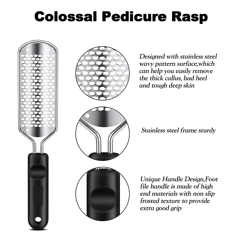 Callus Remover Corn Trimmer Colossal Pedicure Scrubber Tool Foot Rasp File  Device Foot Sander - China Foot Clean Tool and Foot File price