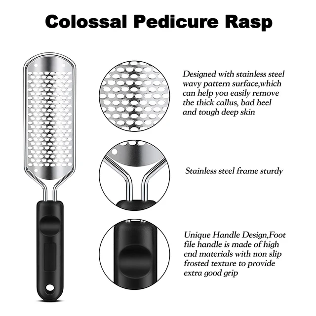 Pedicure Foot File Callus Remover Large Foot Rasp Colossal Foot Grater