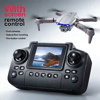 New Upgraded Drone E88 8K HD Dual-Camera HD Aerial Photography Drone with Screen Foldable Quadcopter RC Toy for Kids Boys Gifts