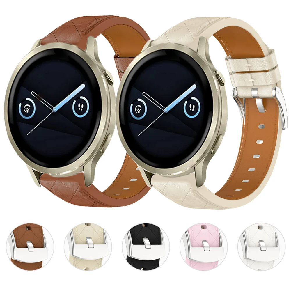 Women's 18mm 20mm Leather Watch Strap - Classic & Elegant Design