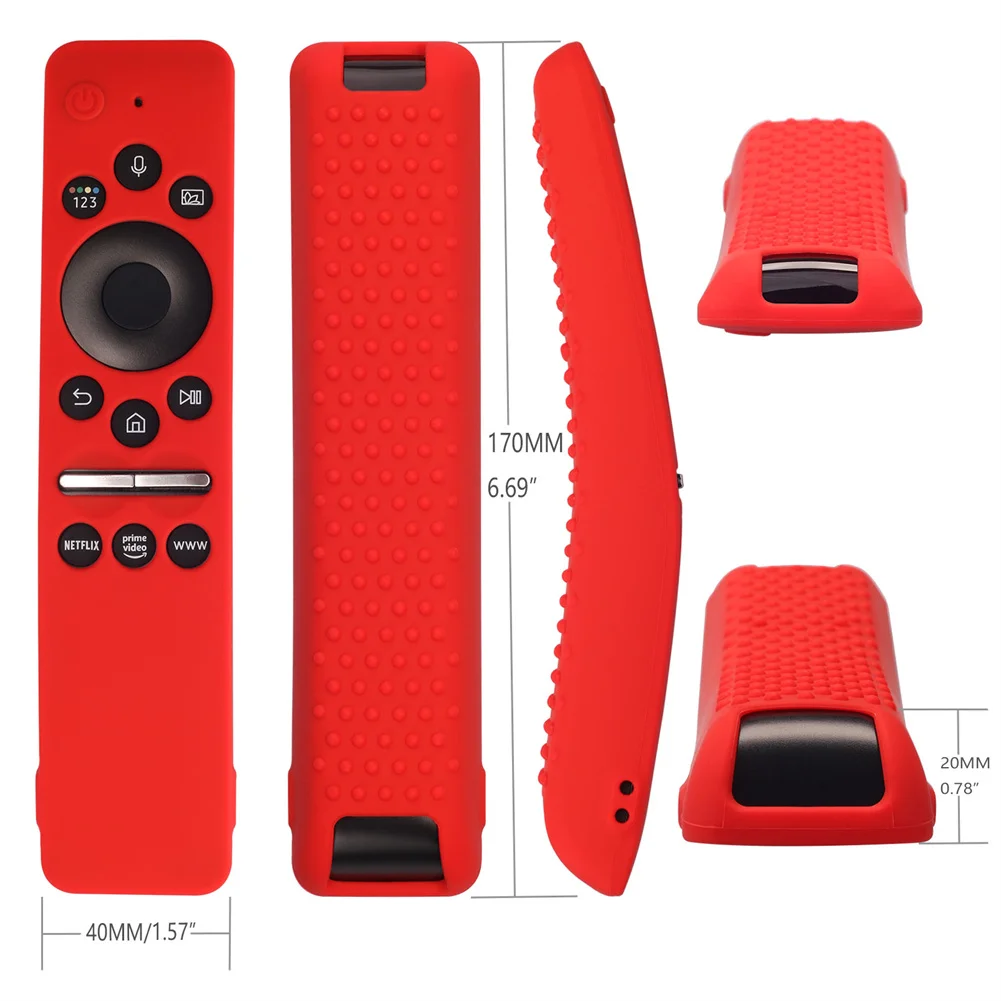 silicone remote case Smart TV Remote Control Case Silicone Cover For Samsung Bn59-01310a / 01312 /01312A Tm1950a Tm1950c Rmcspt1cp1