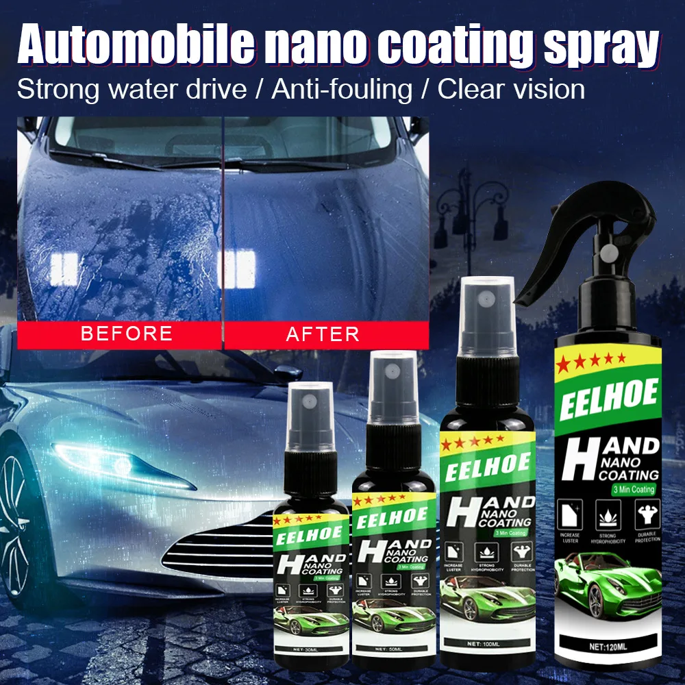 

Car Nano-Spraying Agent Improves Hardness Reduces Scratches Liquid Ceramic Spraying Wax Antifouling Hydrophobic Polishing Liquid