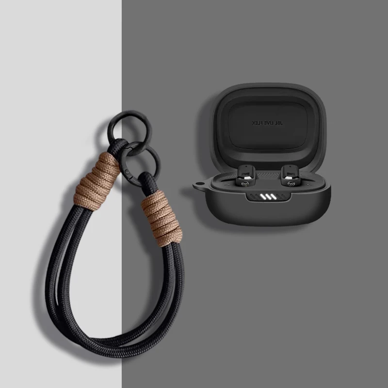 Fashion Rope Case: Cute Solid Color Earphone Cover