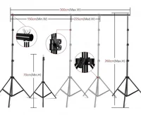 Kit Estudio Fotografía — Softbox, Fondos, Paraguas, Reflector, Soportes y Bombillas LED 5