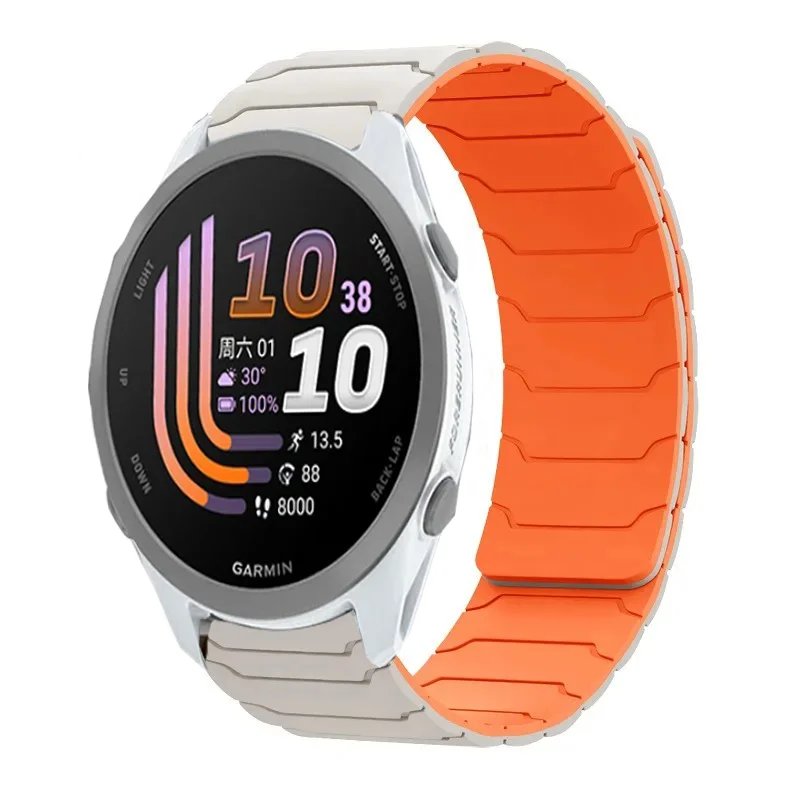 Breathable Magnetic Silicone Strap - 20/22mm - Universal Fit