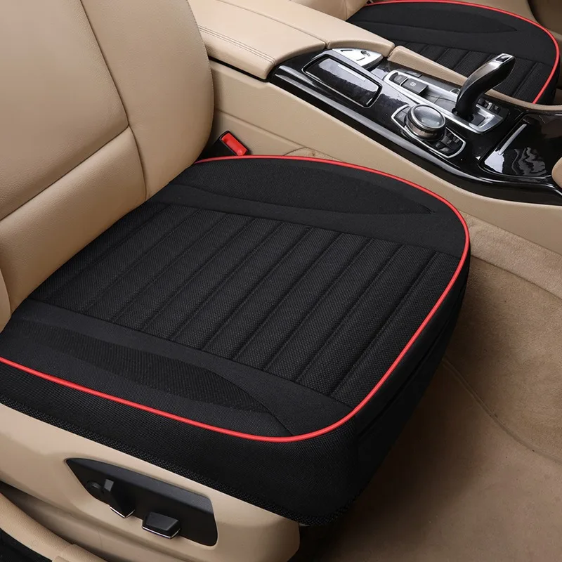 Coprisedile per auto in lino, universale per tutte le stagioni, traspirante, per la maggior parte delle berline a quattro porte e SUV, protezione ultra-lussuosa per sedili auto