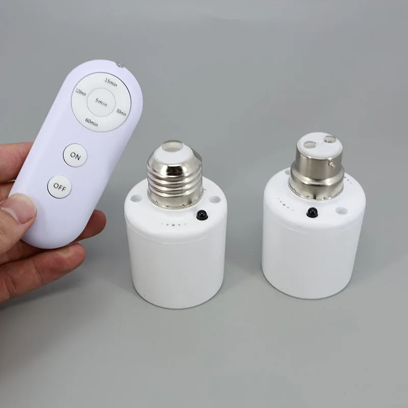 E27 or B22 Remote Control Light Bulb Base Socket S244f4cee970442778e58bb0256ab11263