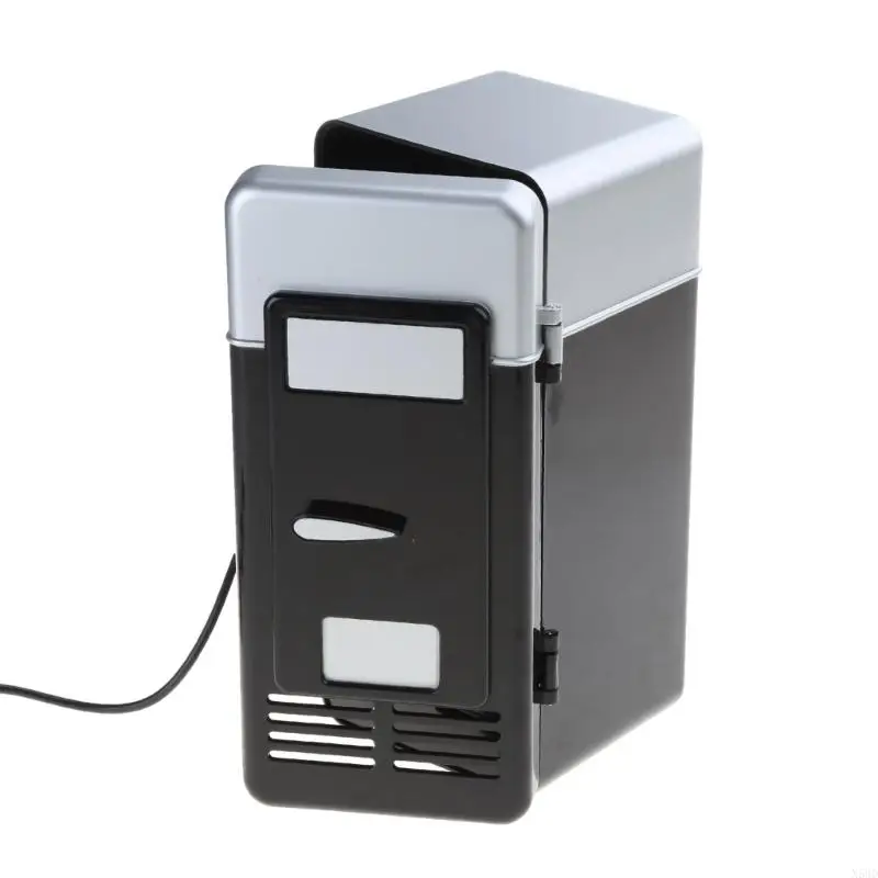 Mini Fridge Beverage Drink Cooler and Warmer Fridge Mini Car Refrigerator N58D