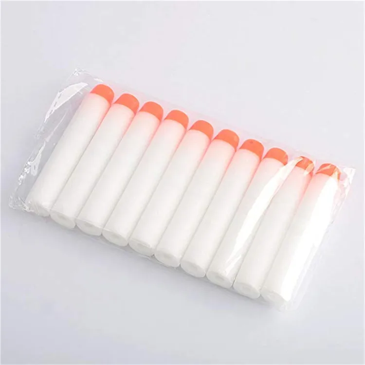 HOTGlow In The Dark Soft Refill Bullet Ersatzschaum Luminous Bullet für Nerf Toy Gun Elite Series Soft Hole Bullets Darts – Detail 10