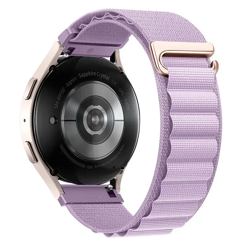 Versatile Nylon Alpine Loop Band - 20mm/22mm Adjustable Wristband