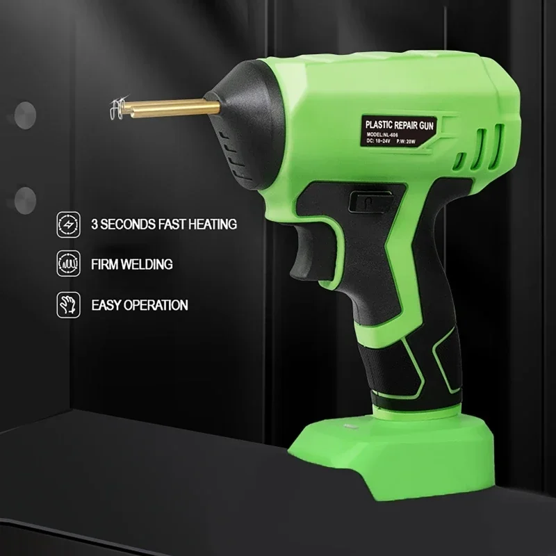 Plastics Welding Machine For MAKITA DEWALT Interface Car Panel Crack Repairs Kit Thermal Cutting Hot Stapler Plastic Repair Tool 4
