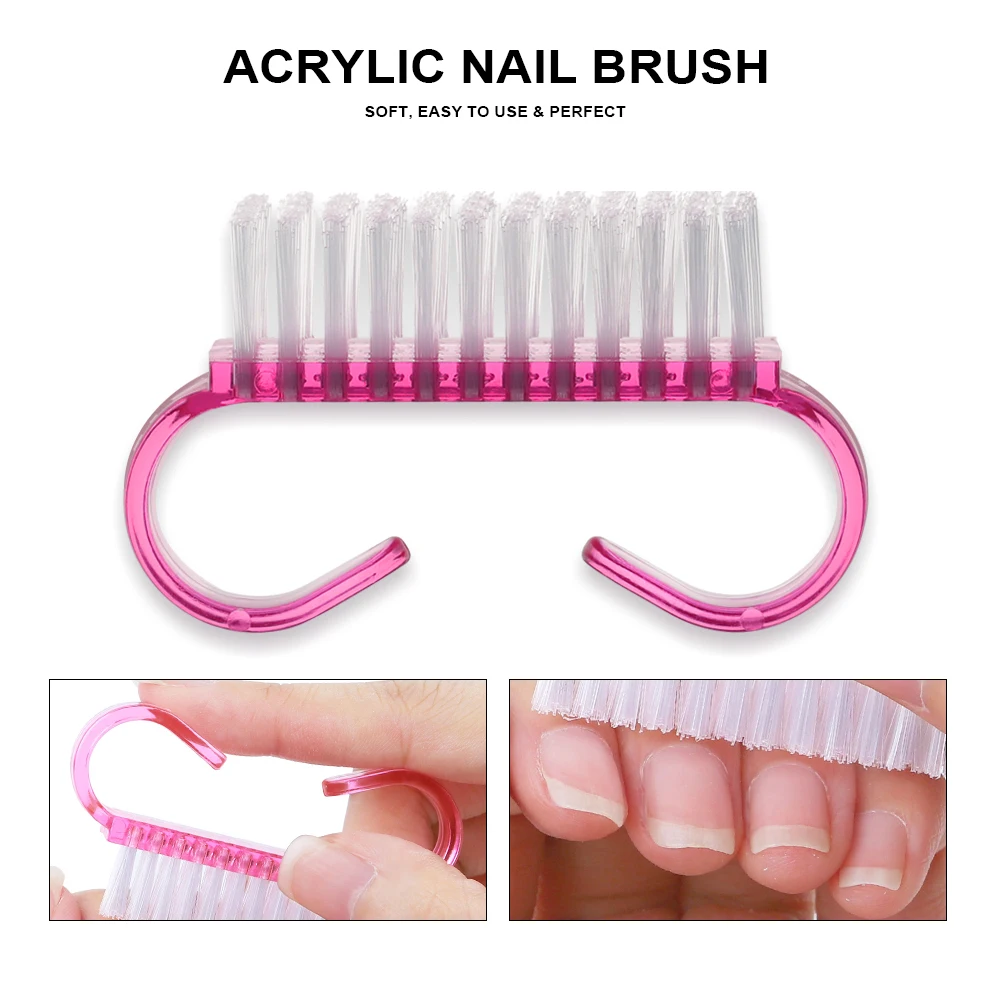 Limegirl Professional Nail Crystal Powder Kit with Nail Light Nail Shape 3D Nail Tip Sculpting Extensions DIY Nail Art Kit 4