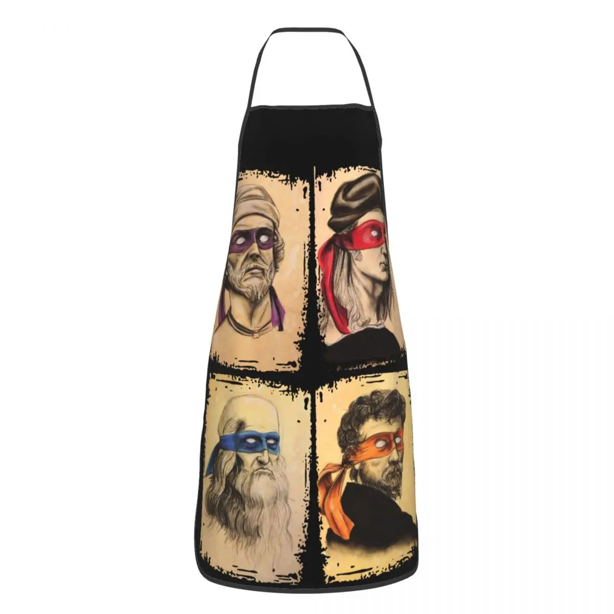 Scienza Tartarughe Cucina Grembiuli Per La Casa Anti-Grasso Mutant Ninja Grembiule Per Chef Barista Regalo