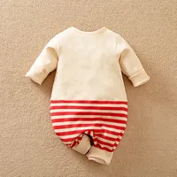 Christmas Cute Party Dress Up Newborn Clothes Cotton Comfortable 0-18 Boys And Girls Spring And Autumn Long Sleeve Baby Jumpsuit 2