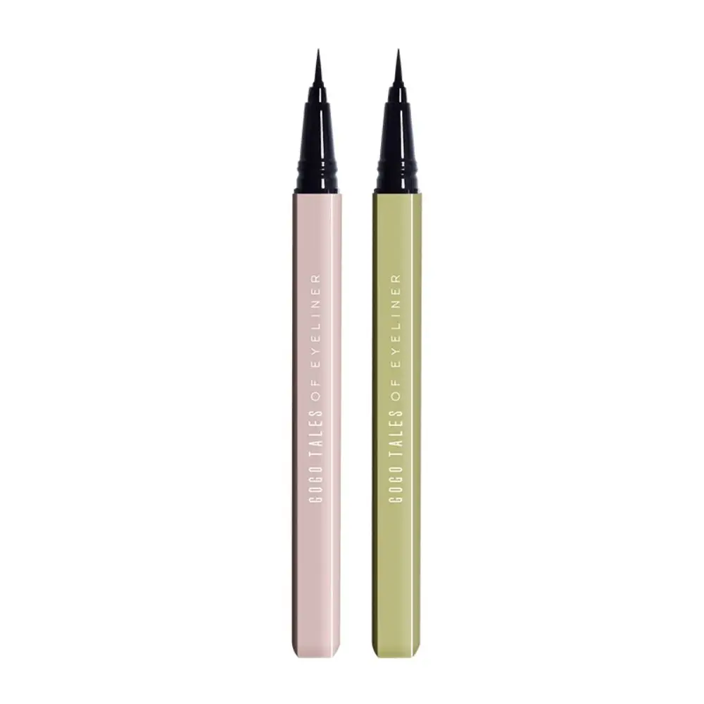 Soft Long lasting Gogo Tales Non smudge Eye Makeup Slim Brush Eyeliner