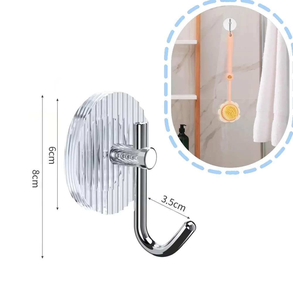 Bath Brush Back Body Bath Shower Sponge Scrubber Brushes With Handle Exfoliating Scrub Skin Massager Exfoliation Bathroom Brush 5