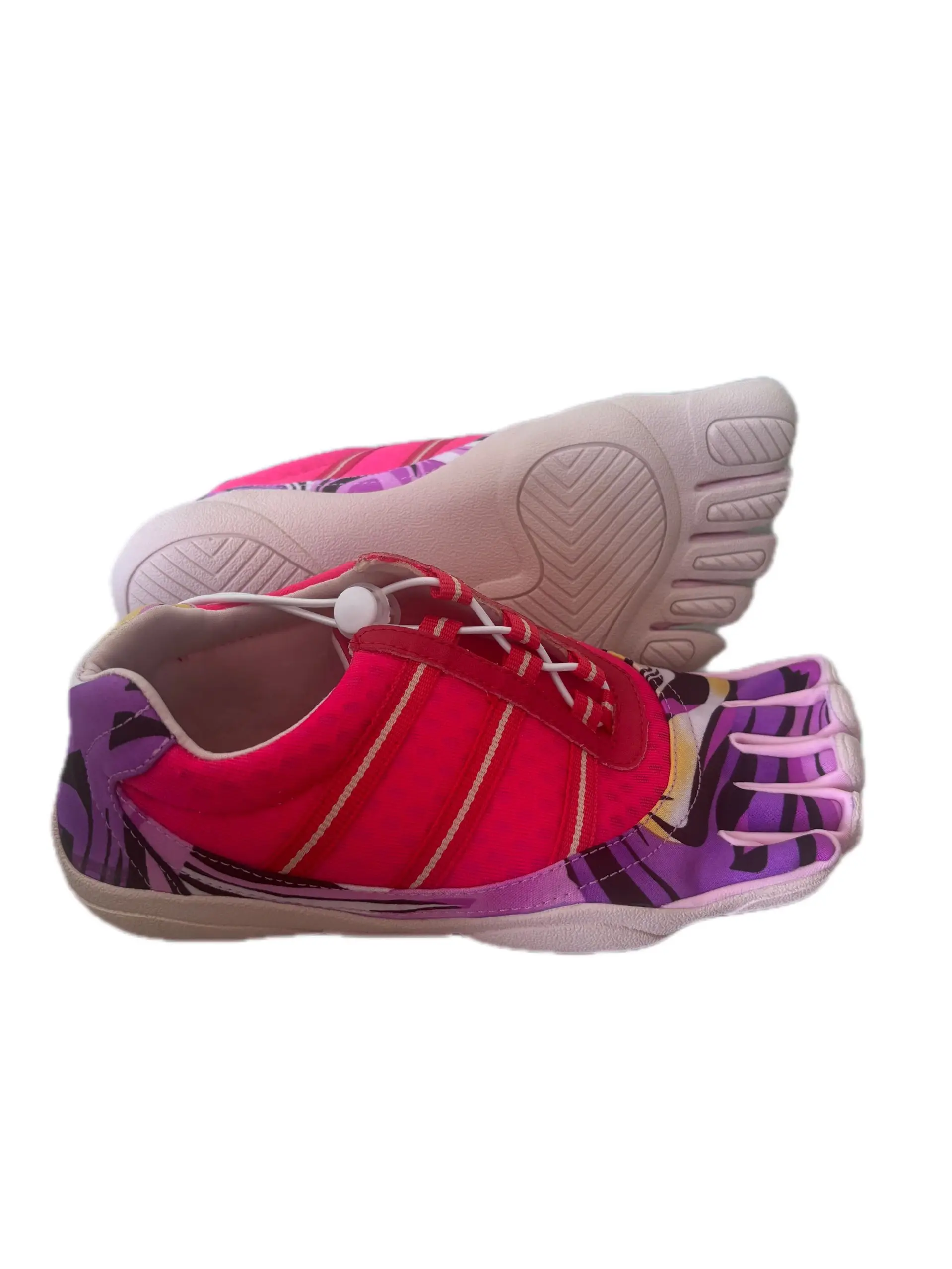 Outdoor Women's Five Fingers Shoes Walking Running Shoes Breathable Quick Drying Lightweight 5 Toes Sneakers