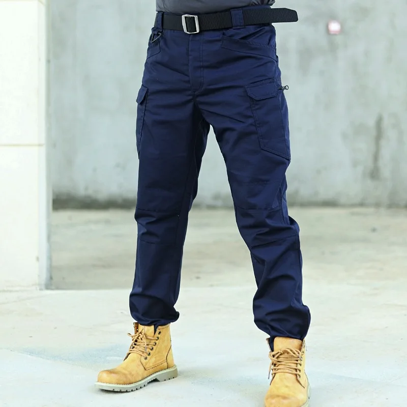 Tactical Cargo Pants Men Combat Trousers Cargo Pants Multiple Pockets Working Hiking Casual Men's Trousers Plus Size 6XL 6