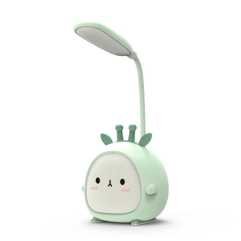 

Eye Protective LED Reading Light Cute Cartoon Desk Lamp Foldable USB Recharge Desk Lamp Colorful Night Light Portable LED Light