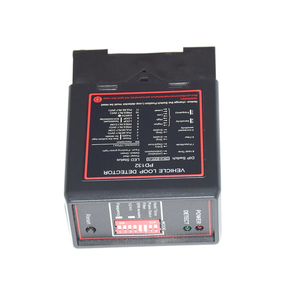 12V 24V 110V 220V Single Loop Detector Magnetic Vehicle Loop Detector Vehicle Sensors for Barrier Gate vehicle loop detector sensor