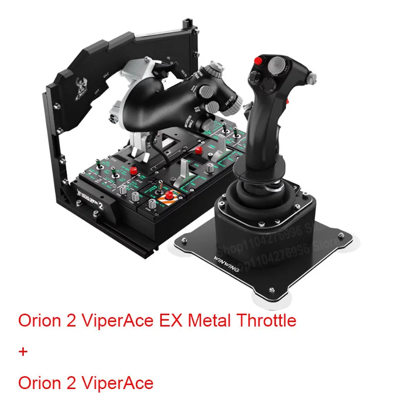 WINWING Orion 2 ViperAce EX メタルスロットル & NOrion 2 ViperAce