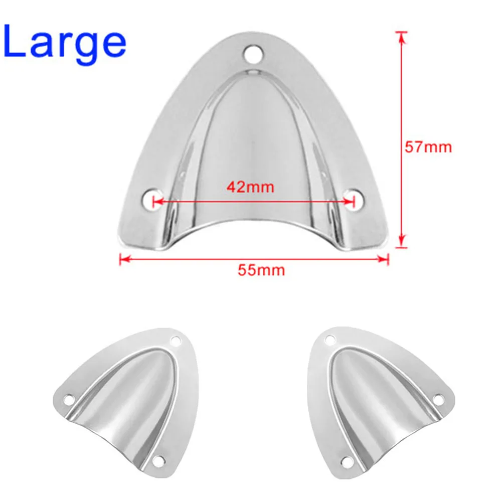 

Внешняя Крышка для вентиляционного отверстия лодки, рабочая крышка, 1 шт. аксессуаров, Большая Морская оснастка, серебристая