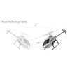 C129 V2 Rc 2.4g  Helicopter 4 Channel  Helicopter Charging Toy Drone Model Uav Outdoor Aircraft Rc Dronetoy Boys' Toy 2