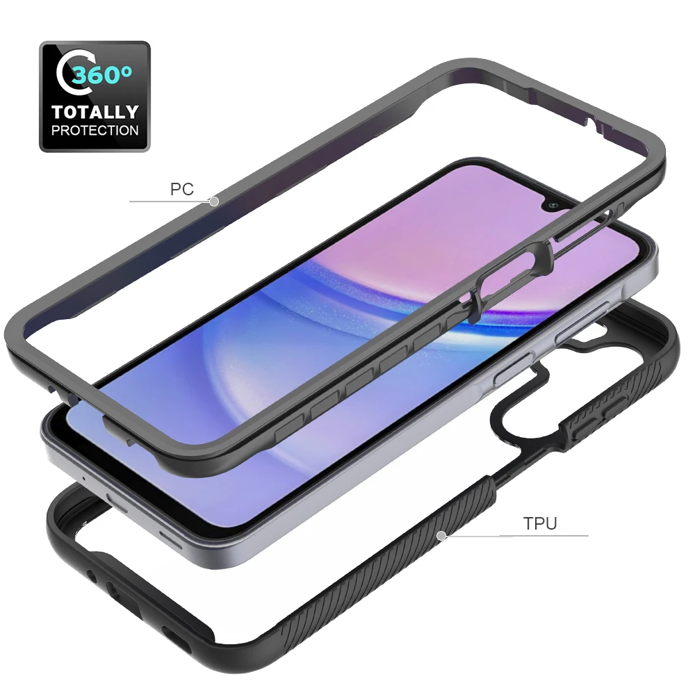 Hybrid Rugged Shockproof Sky Case with Dual-Layer Protection
