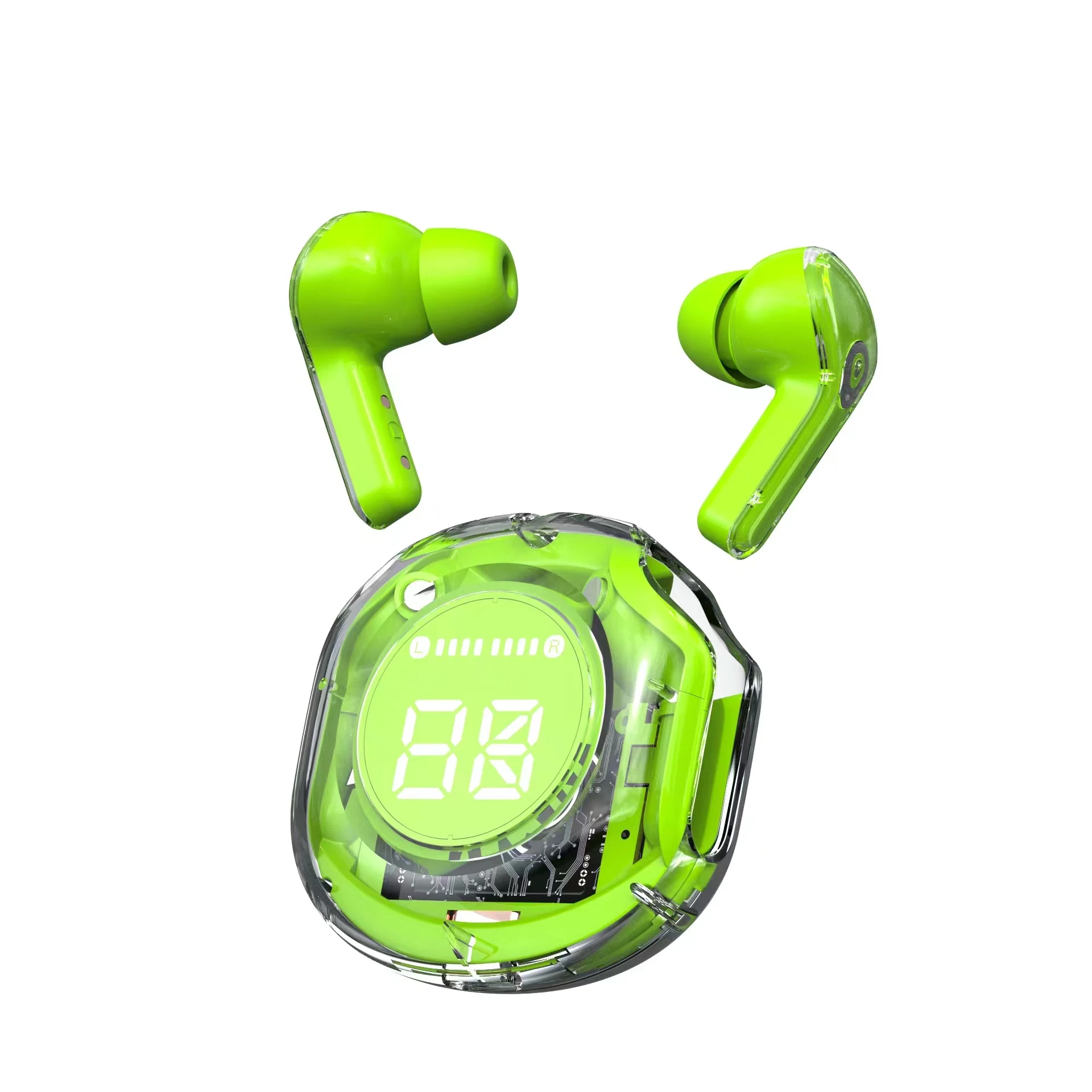TWS Wireless Bluetooth Headset Wireless Bluetooth Headphones LED Power Digital Display Wireless Earphones_voghion.com