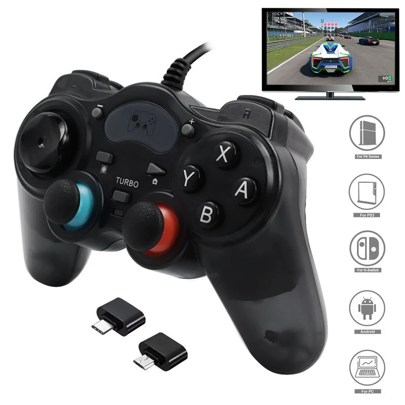 Preconception poverty Say aside Wired Controller Gamepad Android Smart Phone Joystick Pc Joypad Controle  For Ps3/ps4/pc360 For Switch Ns Support Steam Games - Gamepads - AliExpress