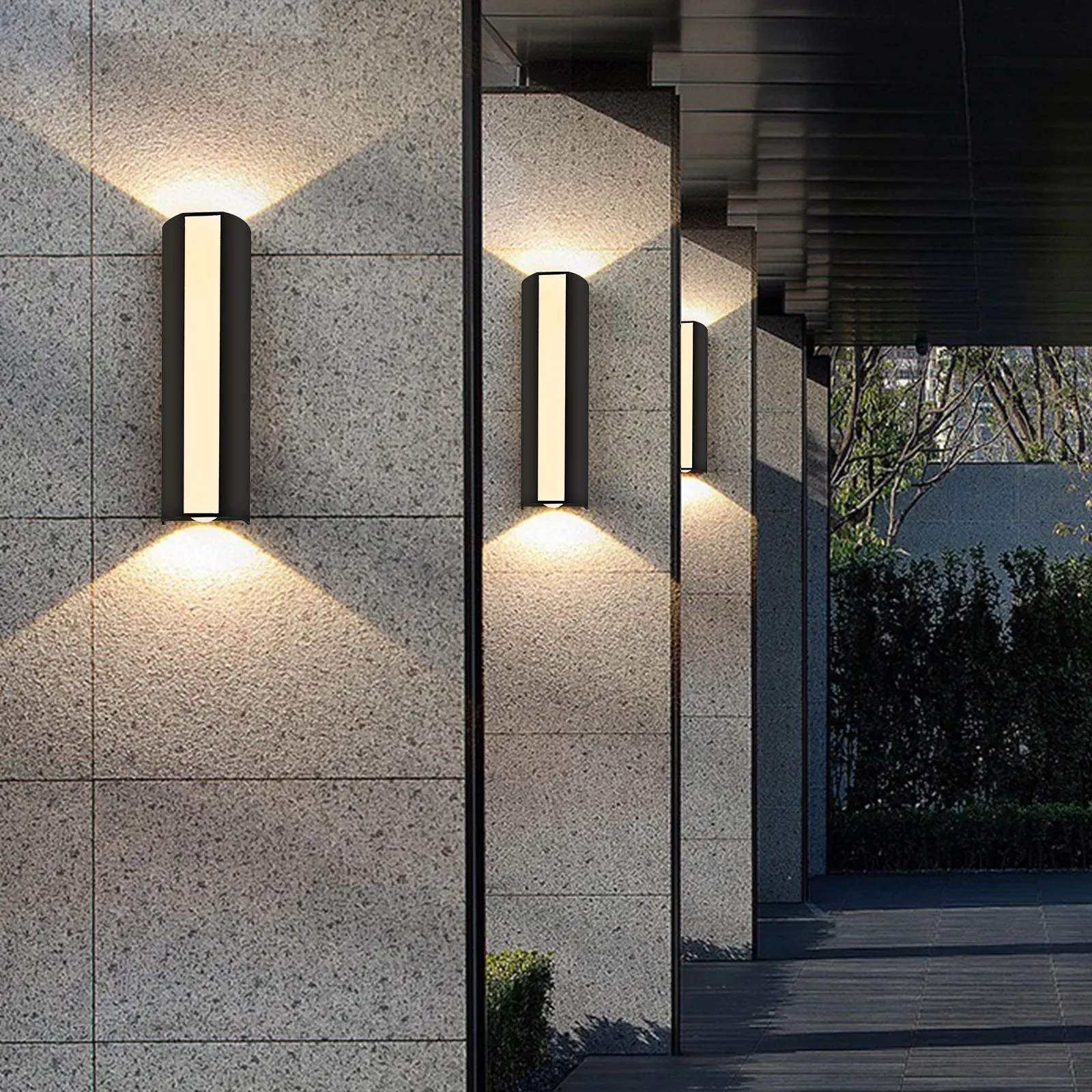 wall light Up and Down LED Wall Lamp Waterproof AC85-265V 10W Living Room Corridor Porch Indoor Outdoor Lighting