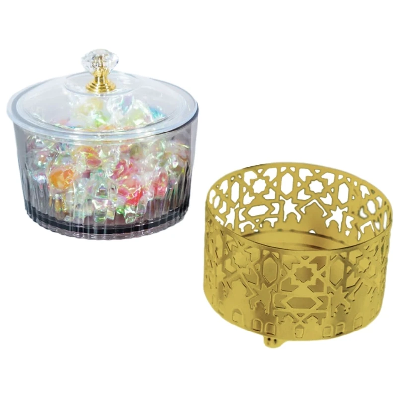 Stylish Middle Eastern Candy Tray Unique Candy Holder Home Decor Perfect for Home Entertaining and Office Breakrooms Y5GB