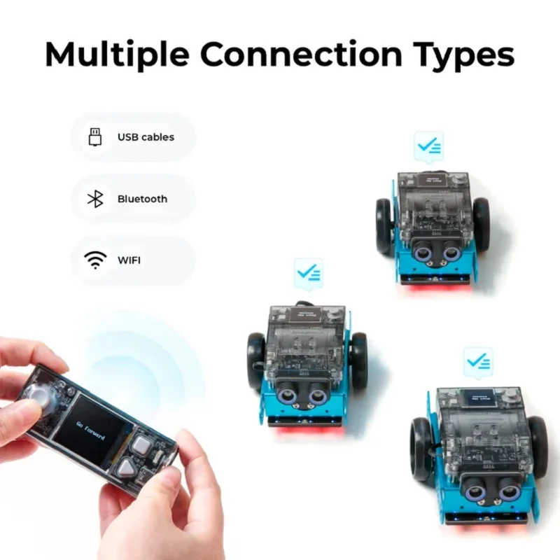Makeblock mBot Neo mBot2 Coding Robotics Kit for Beginner Support Scratch and Python Programming Remote Control Toy Car 5
