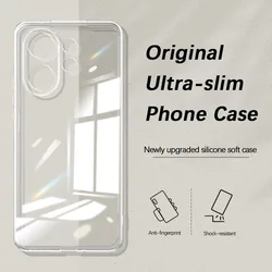 Flexible Durable Transparent Phone Case - Slim Clear TPU Soft Cover for Vivo V70 Lite 5G (Clear)