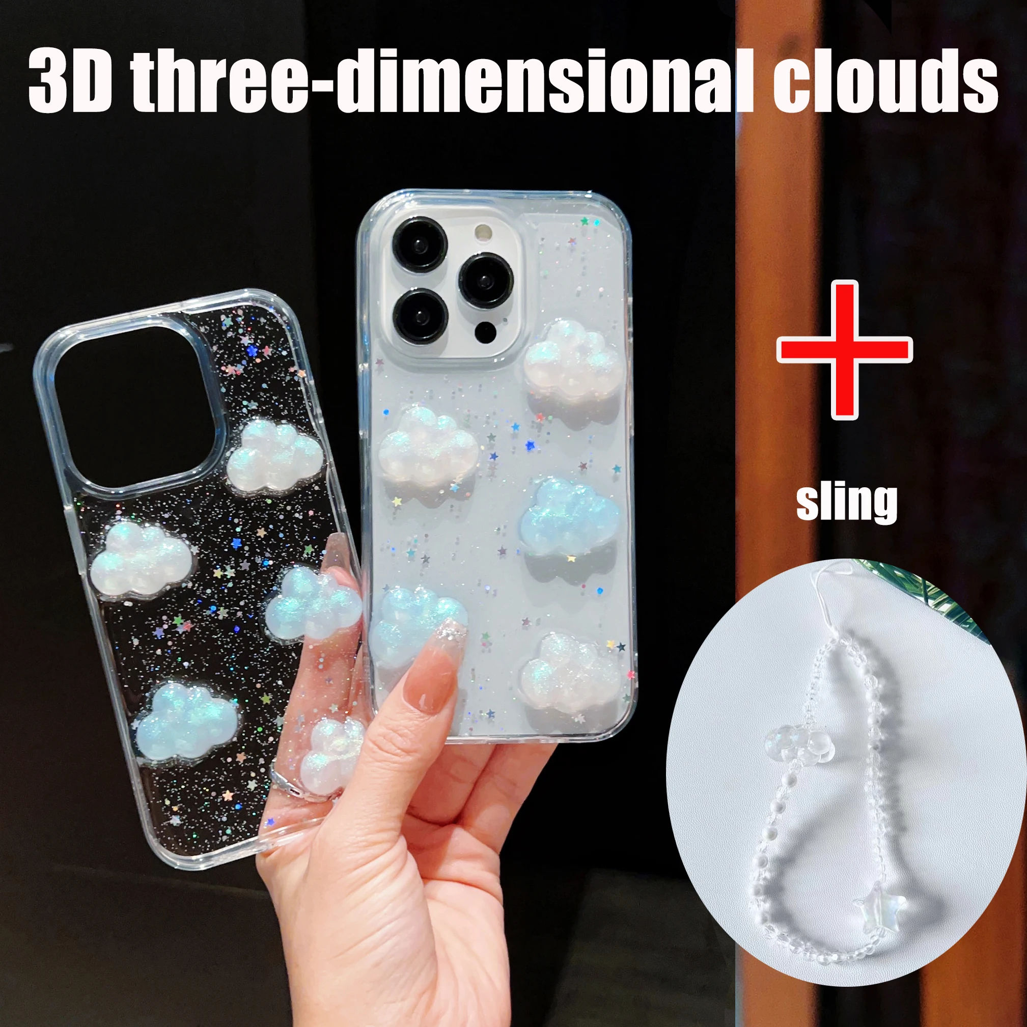 Чехол для телефона с блестками для iPhone 14 13 12 11 Pro XS Max MiNi XR X 8 7 Plus SE