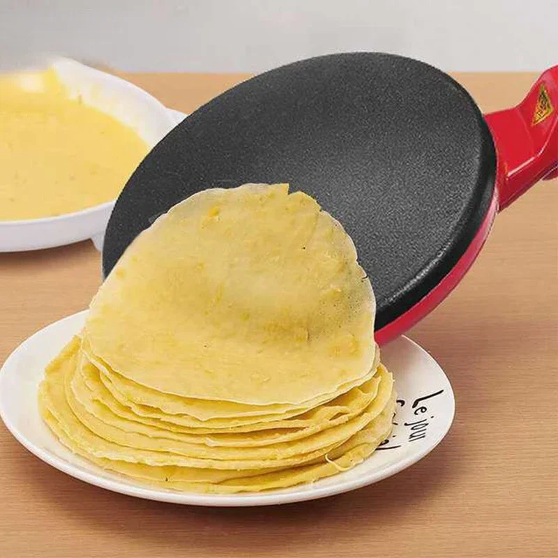 Electric Crepe Maker Pie Baking Pan Pancake Cooking Machine Pizza Griddle Cooker 110V/220V Non-stick