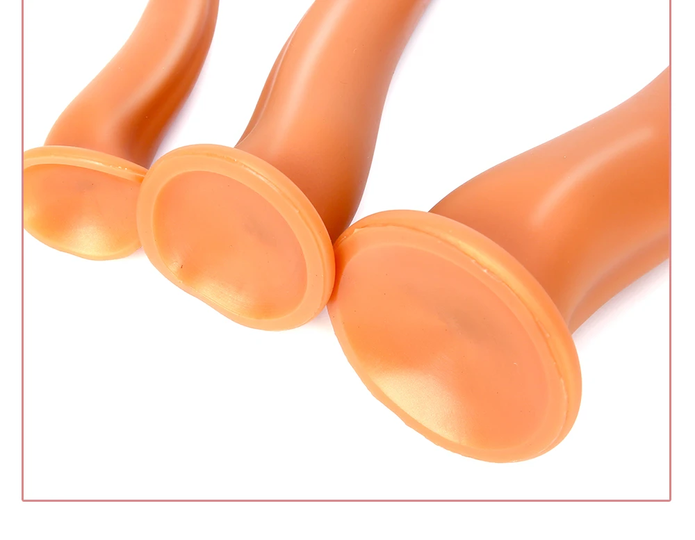 Realistic Long Anal Dildo Buttplug For Men And Women_voghion.com