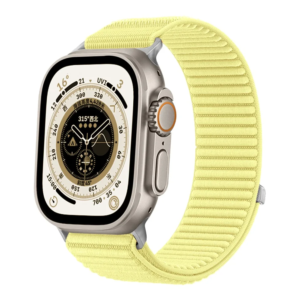 Nylon Loop Strap for Apple Watch - Stylish and Durable Replacement Bracelet