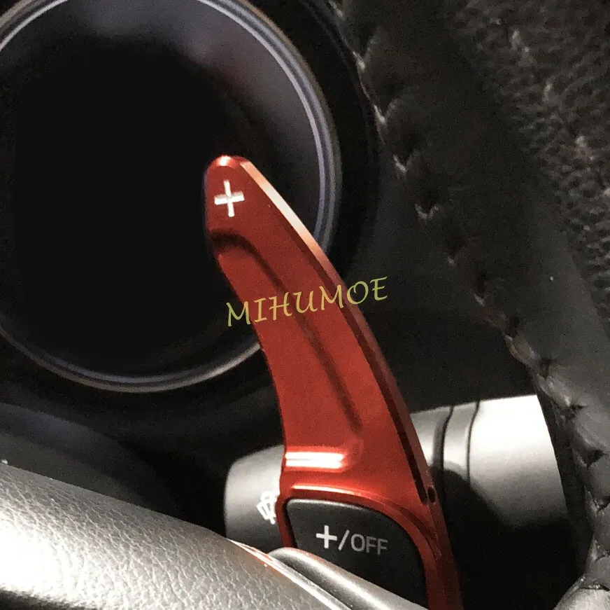 

Удлинитель рулевого колеса для салона 2014-2018 Mazda 3, 2013-2023, Mazda 6, аксессуары, Красный алюминий