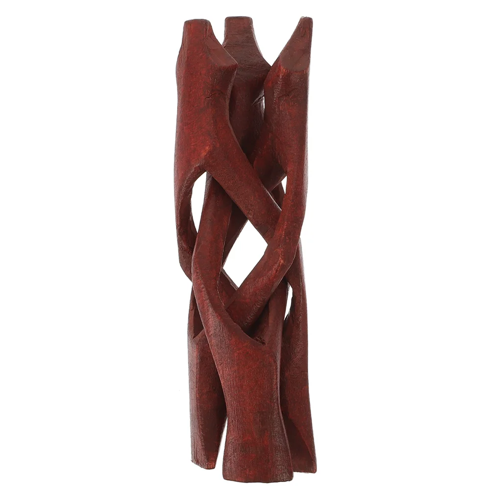 Alternative Imagination Treppiede in legno – Supporto decorativo per la casa per conchiglie di abalone – Portagioie, Portagioie, Portachiavi, sfera di cristallo e altro ancora, colorato, 15,2 cm