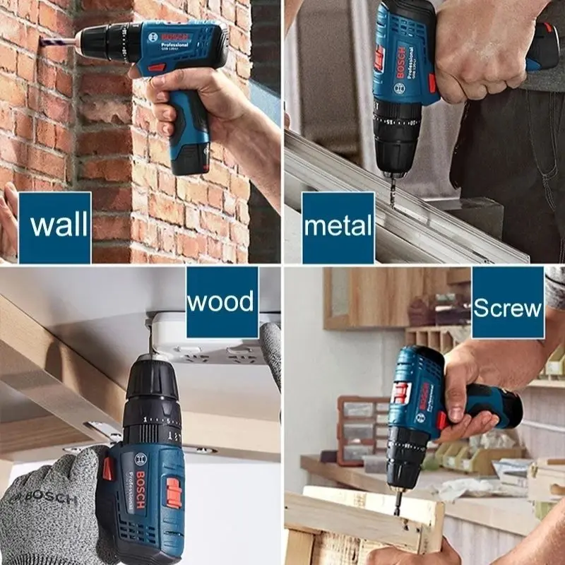 Bosch 12V GSB120-Li Electric Drill Household Cordless Hand Drill